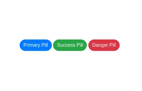 Pill Buttons