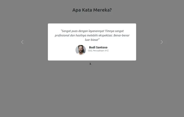 Caraousel testimoni