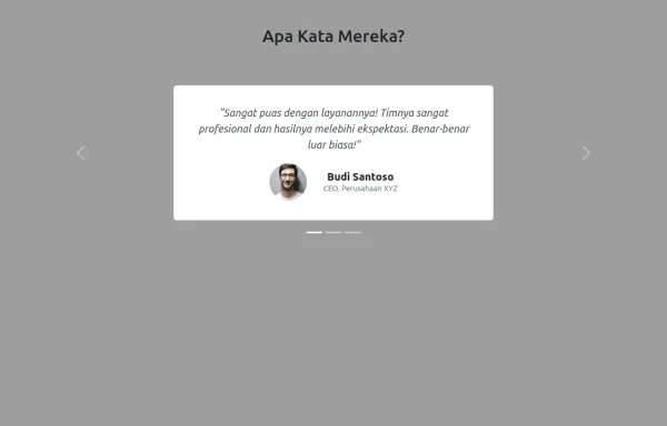 Caraousel testimoni
