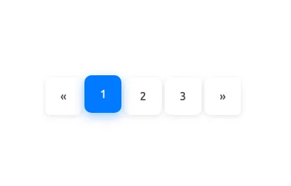 Floating Card-Style Pagination