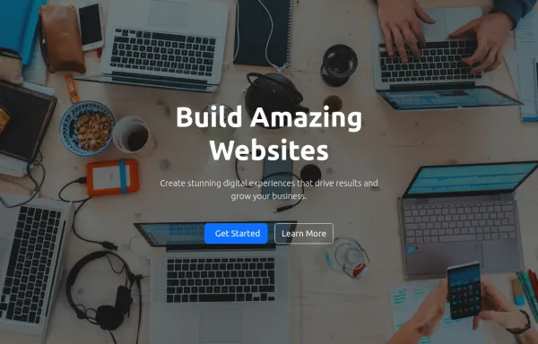 navbar white simple #1 - Bootstrap 5 Example