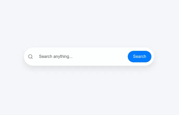 Modern Bootstrap Search Bar