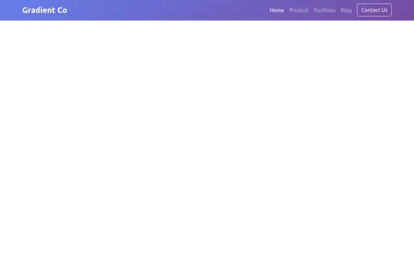 navbar gradient #1