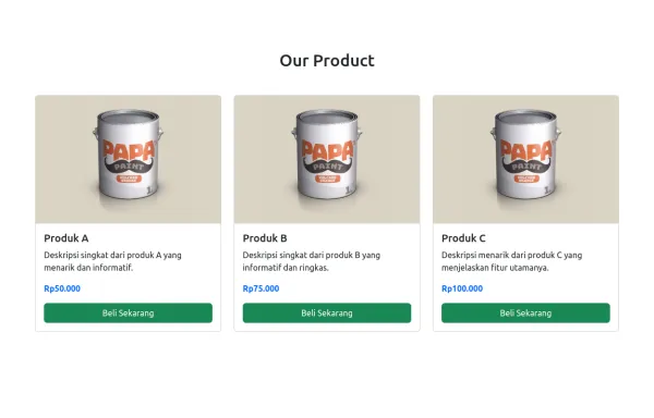 product list