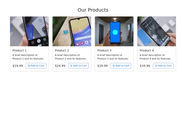 Product detail page bootstrap - Bootstrap 5 Example