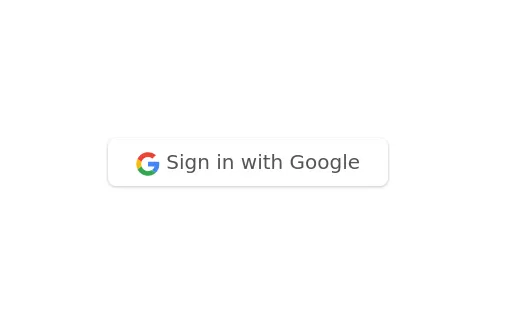 Sign in with Google