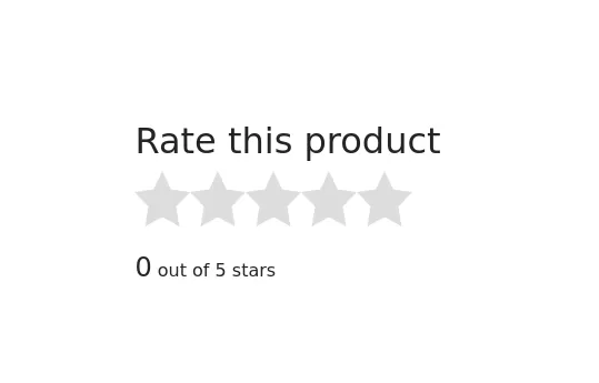 Star Rating Component